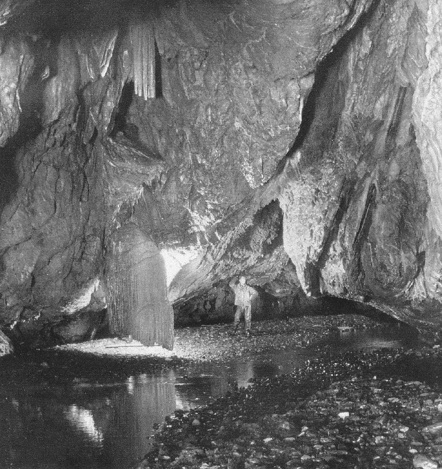 Jeskyně ČKD. Na fotografii Sedlák